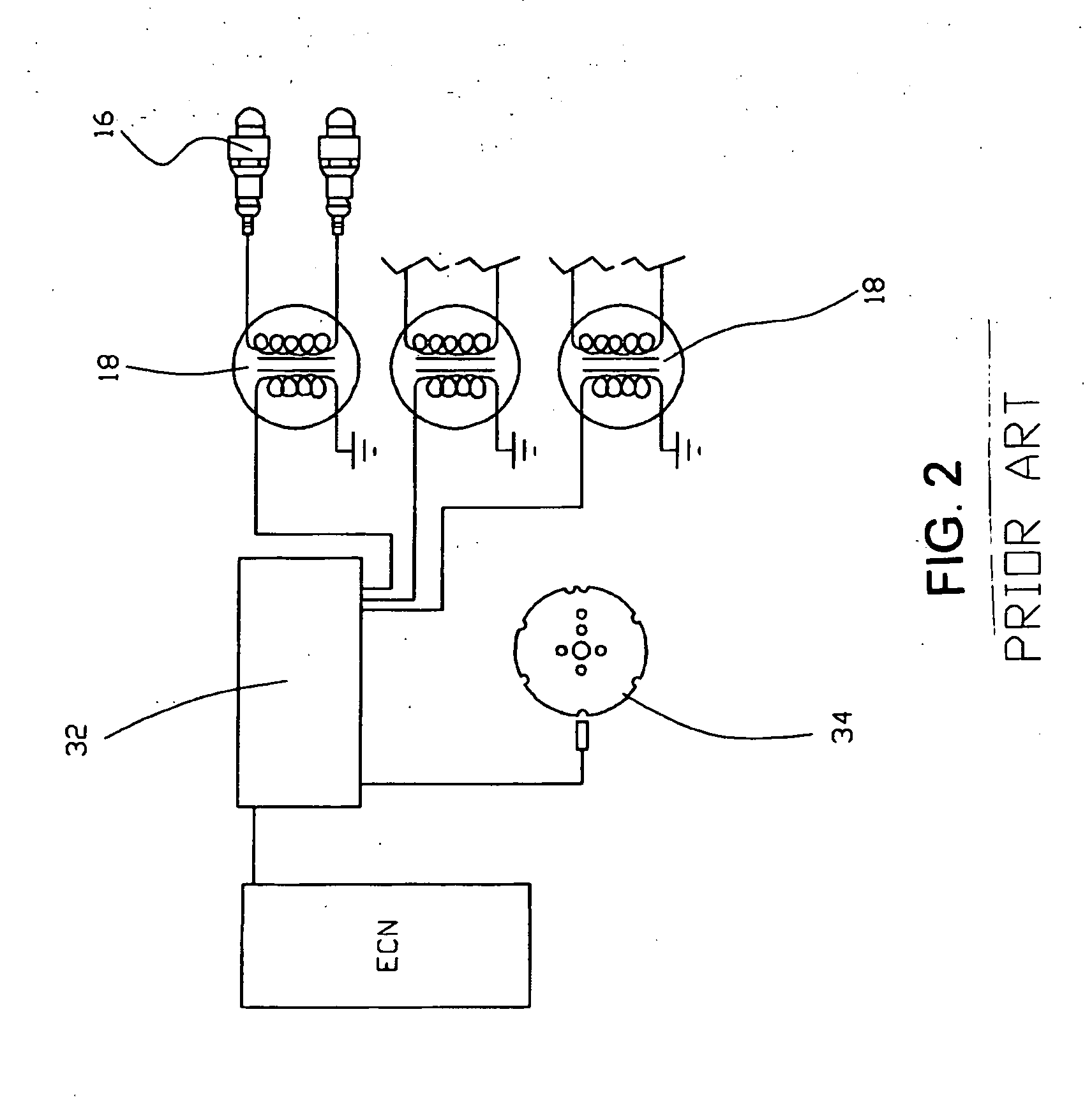 Automobile Ignition with Improved Coil Configuration