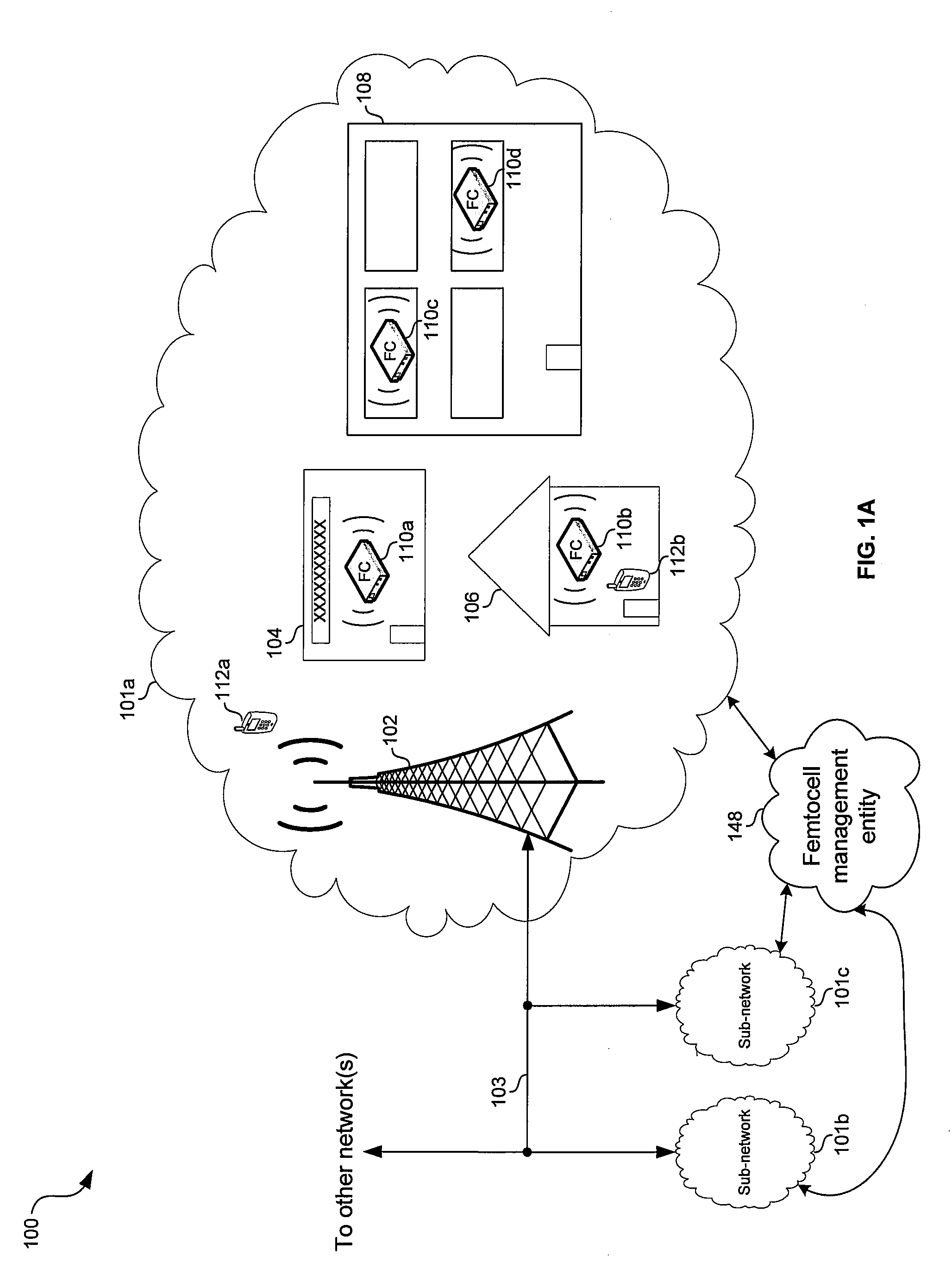 Method and System for Determining a Location of a Device Using Femtocell Information