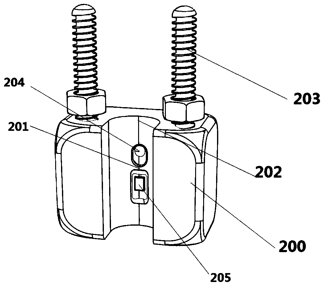 Orthopedic external fixing support