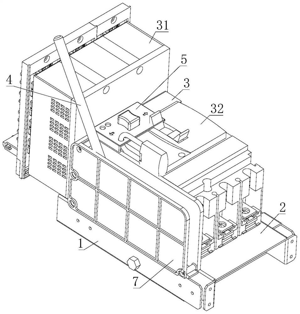 Plug-and-play switch operating mechanism