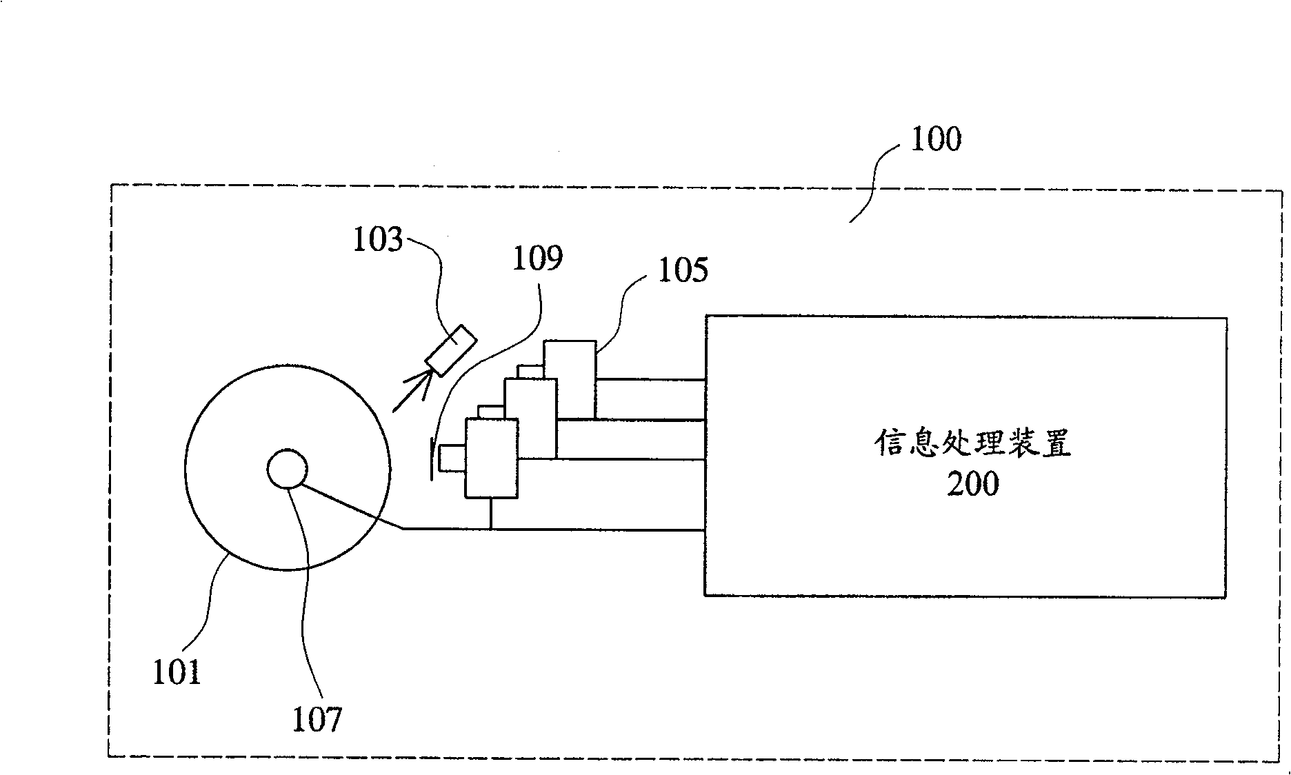 Device and method used for detecting flake material fluorescent image printing quality