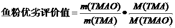 Characterization method for detecting quality rating of fish meal