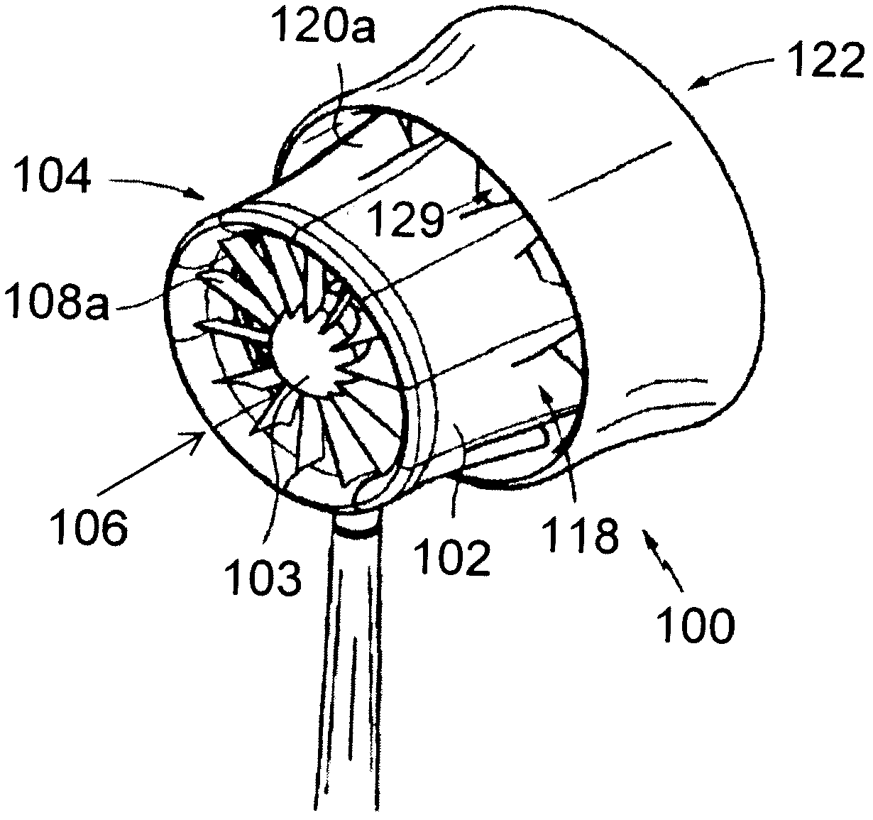 Inflatable wind turbine