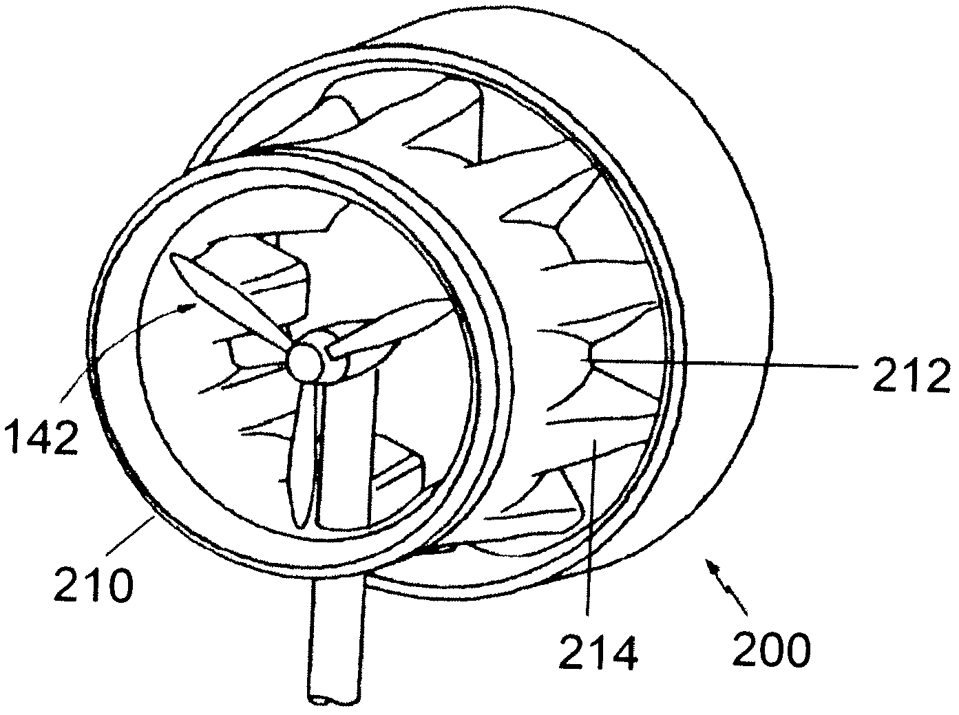 Inflatable wind turbine