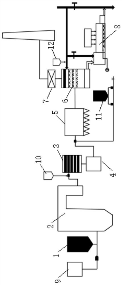 Method for inhibiting secondary release of mercury in seawater desulfurization process