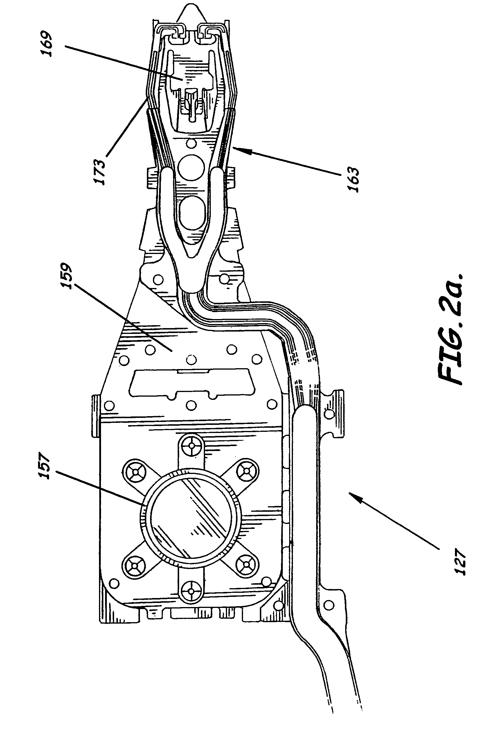Disk drive with controlled pitch static attitude of sliders on integrated lead suspensions by improved plastic deformation processing