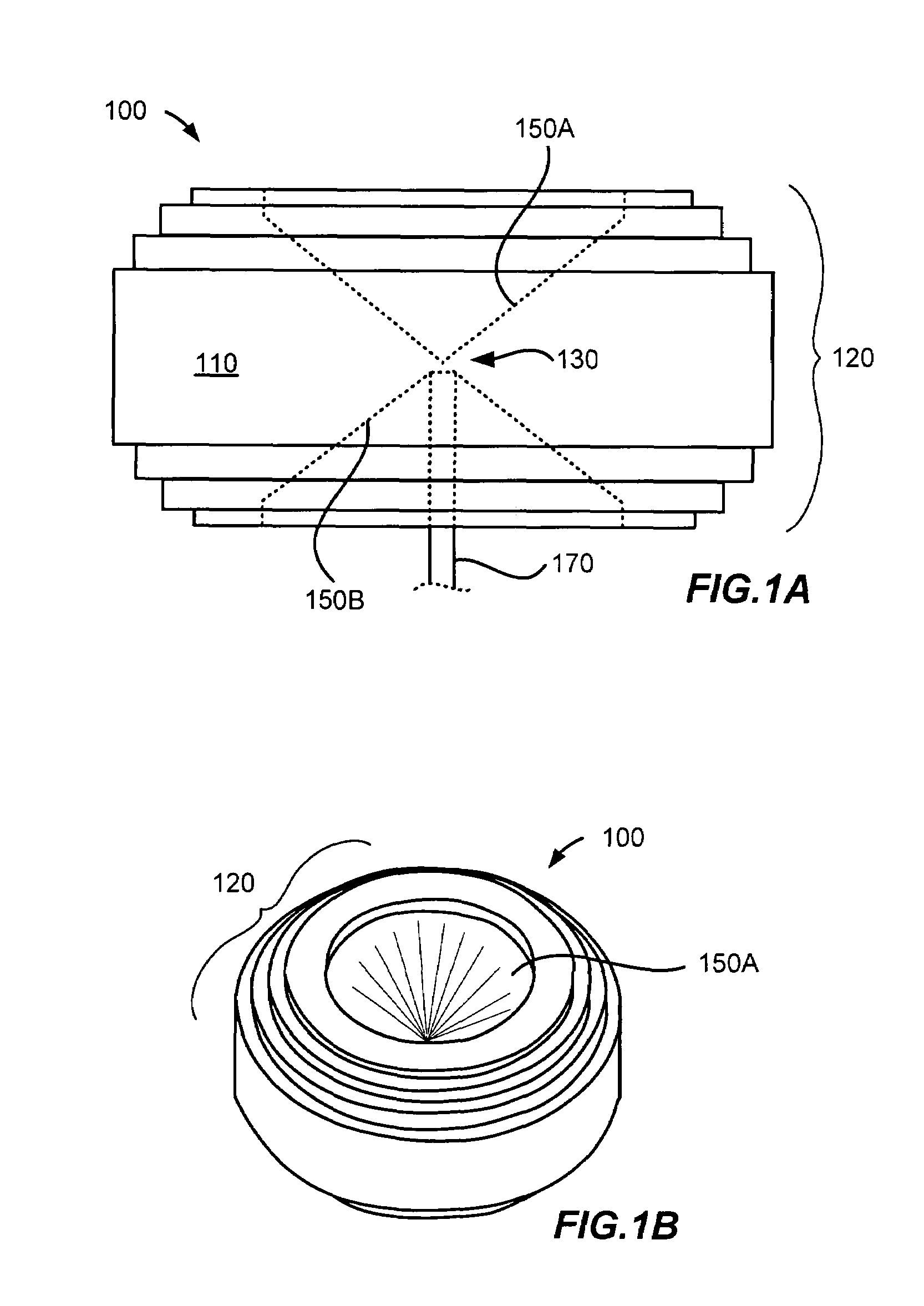 Bicone pattern shaping device