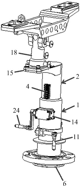 Machine gun frame for combat helicopter