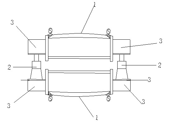 Method for welding heavy-duty trough-type steel