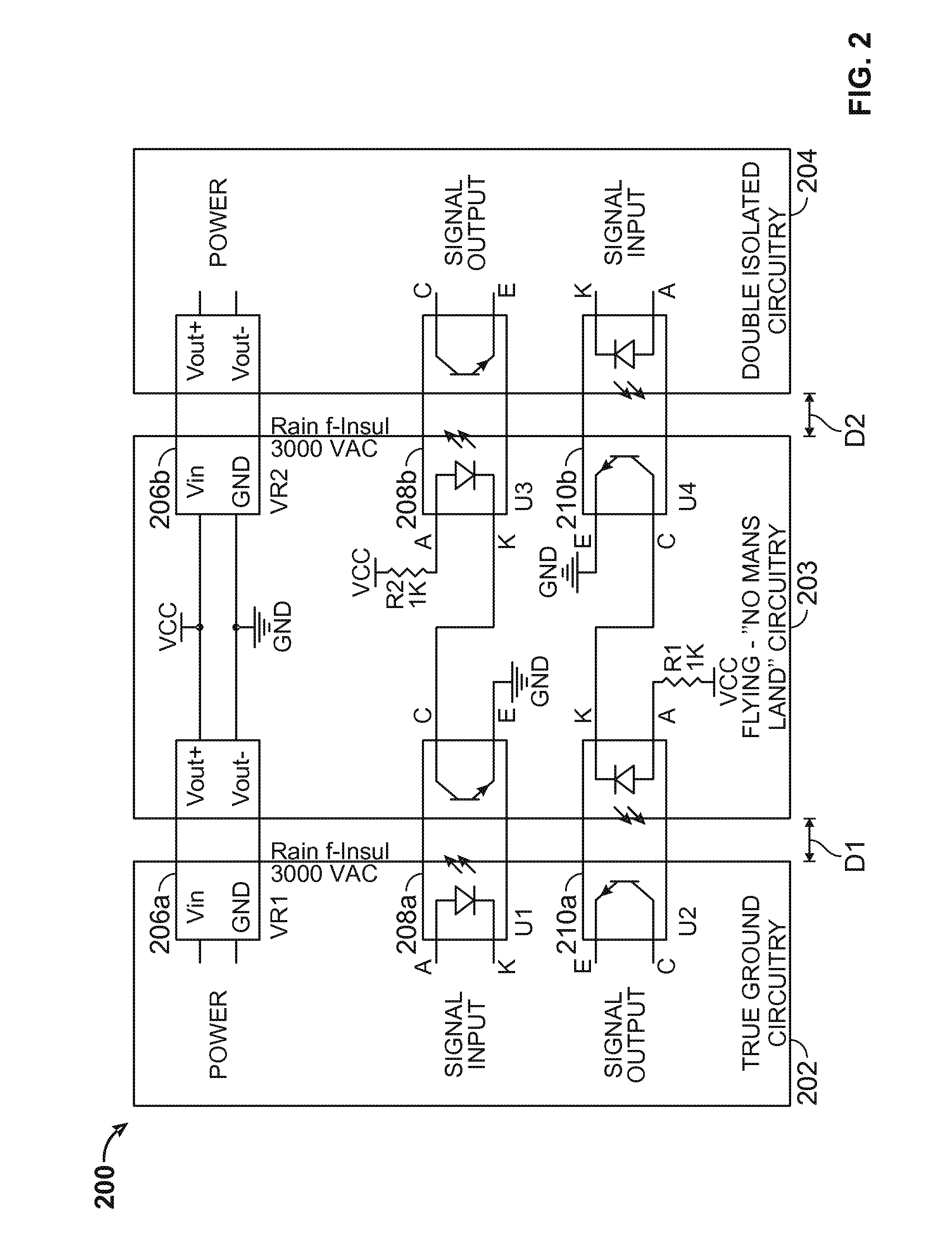 Systems and methods for obtaining large creepage isolation on printed circuit boards