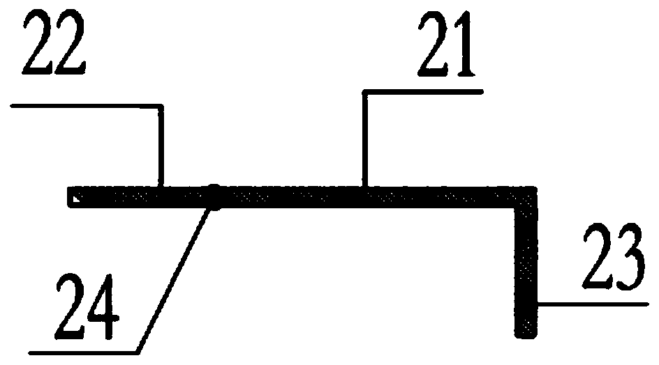 A construction method for installing and connecting parts of a partition wall