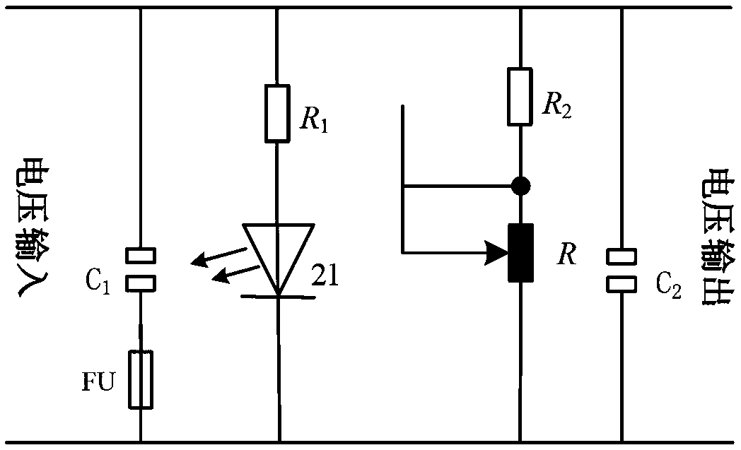 Calibrator for function of interlarding alternating current into direct current of insulation monitoring device and application method thereof