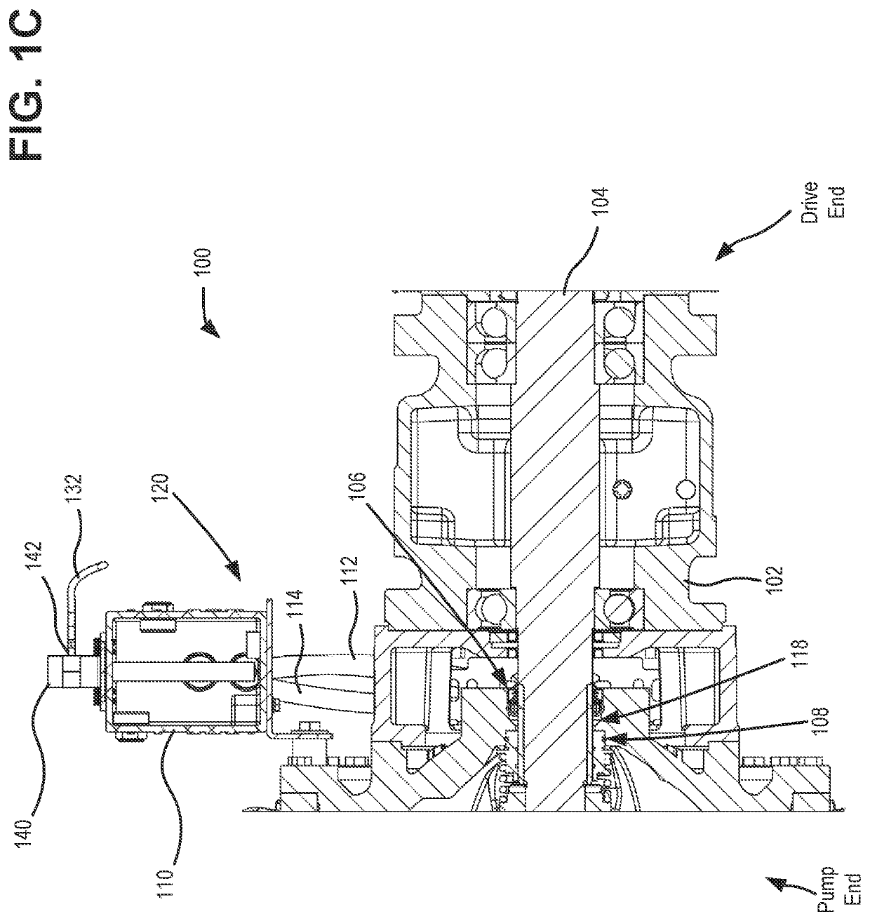 Monitoring system for pump with mechanical seal lubrication arrangement