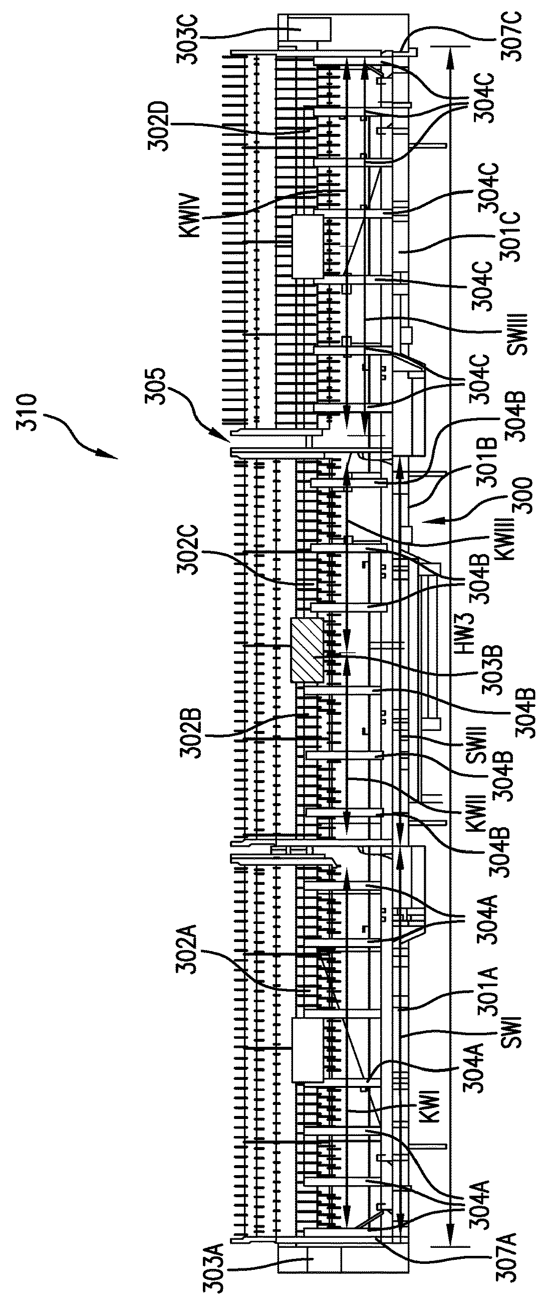 Agricultural header with multiple knife drives