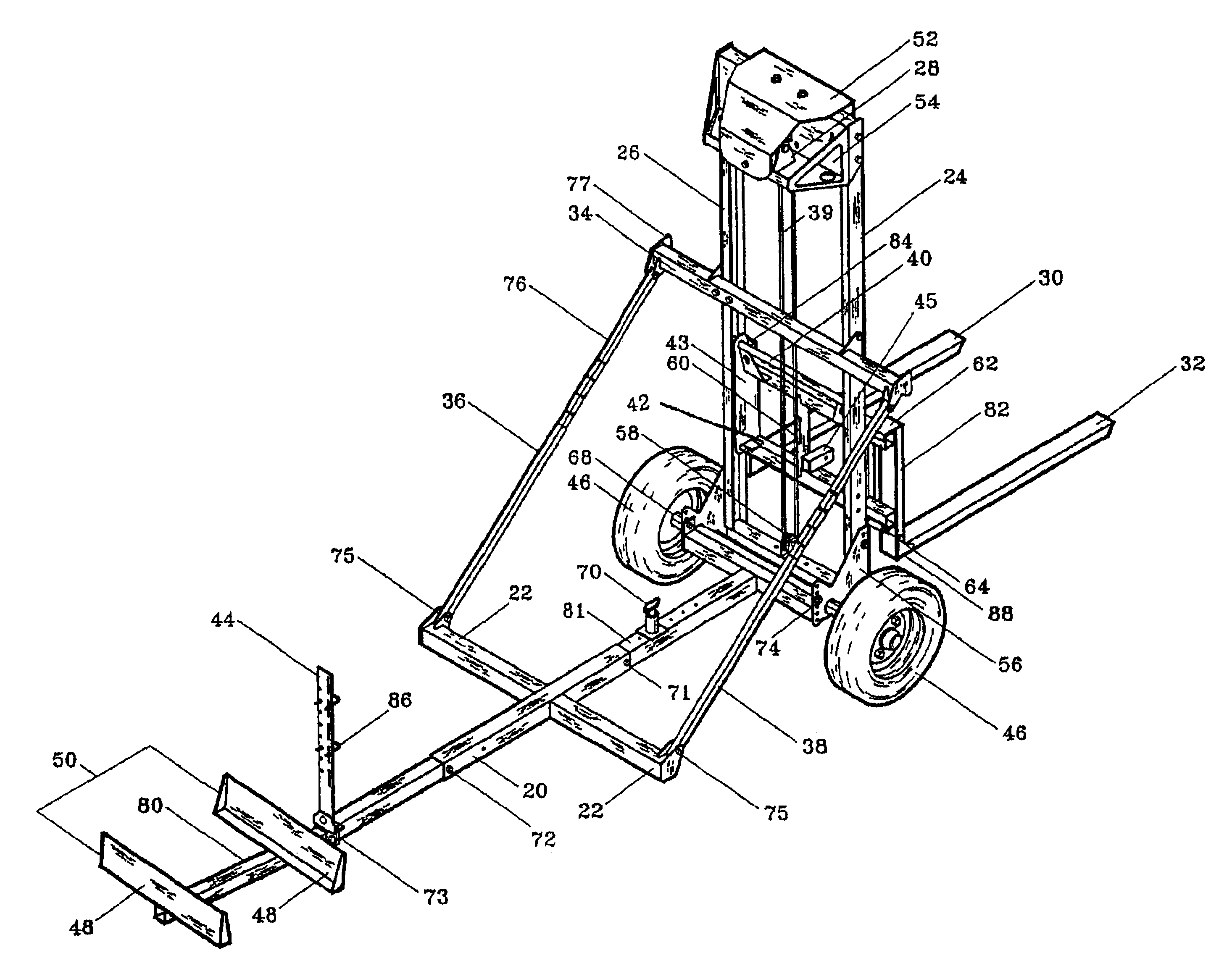 Multi-purpose load bearing assembly for all terrain vehicle (ATV)