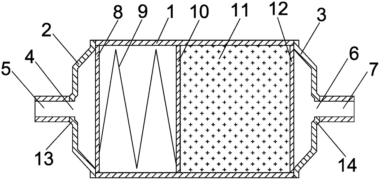 Novel drying filter and preparation method thereof