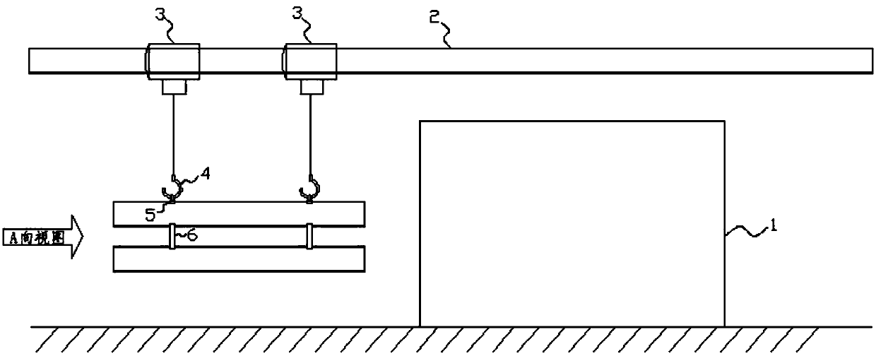 Passing-type shot blasting machine