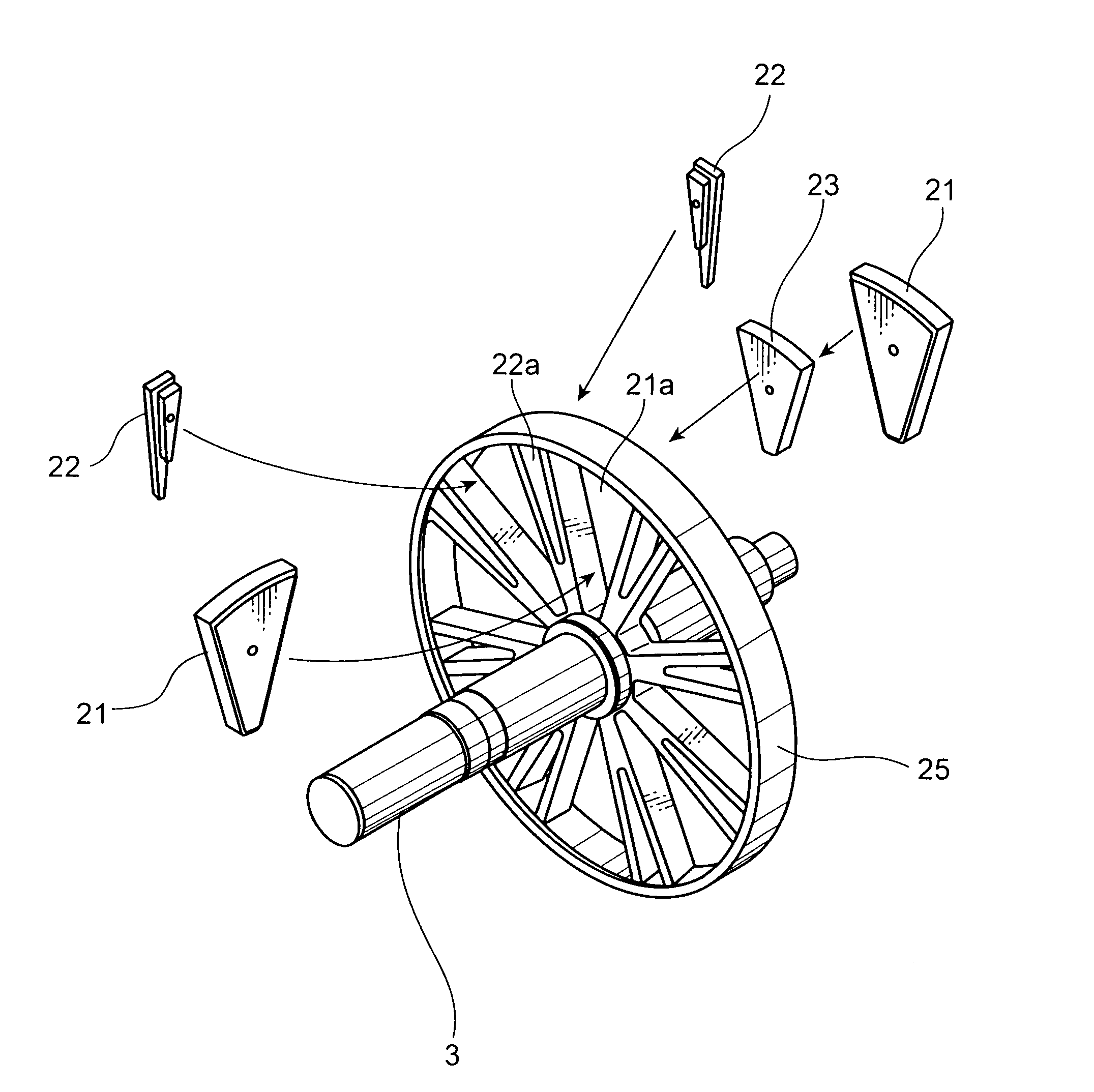 Axial motor