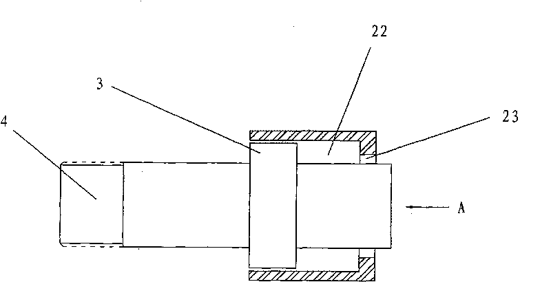 Locating plate with screw rod and sleeve