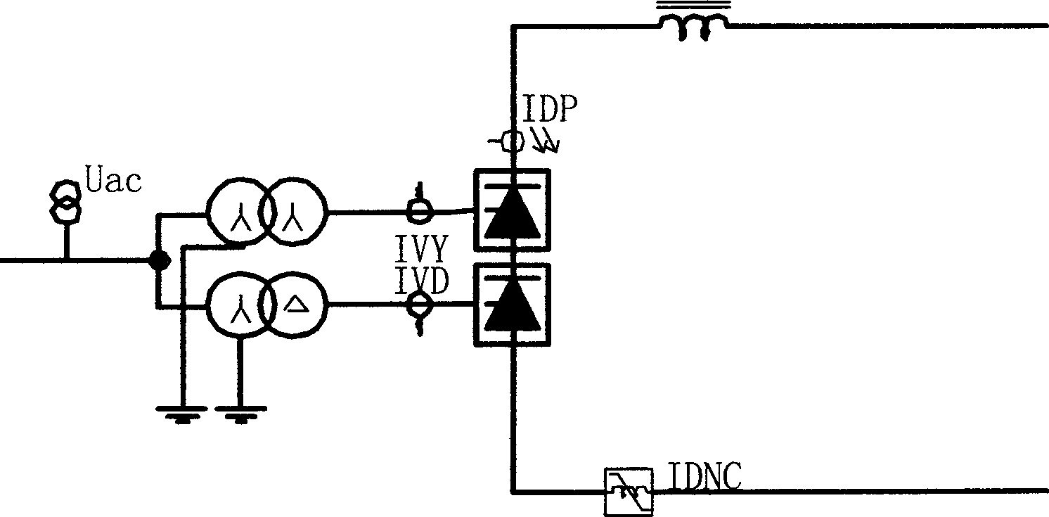 Short trouble protective method for converter valve assembly