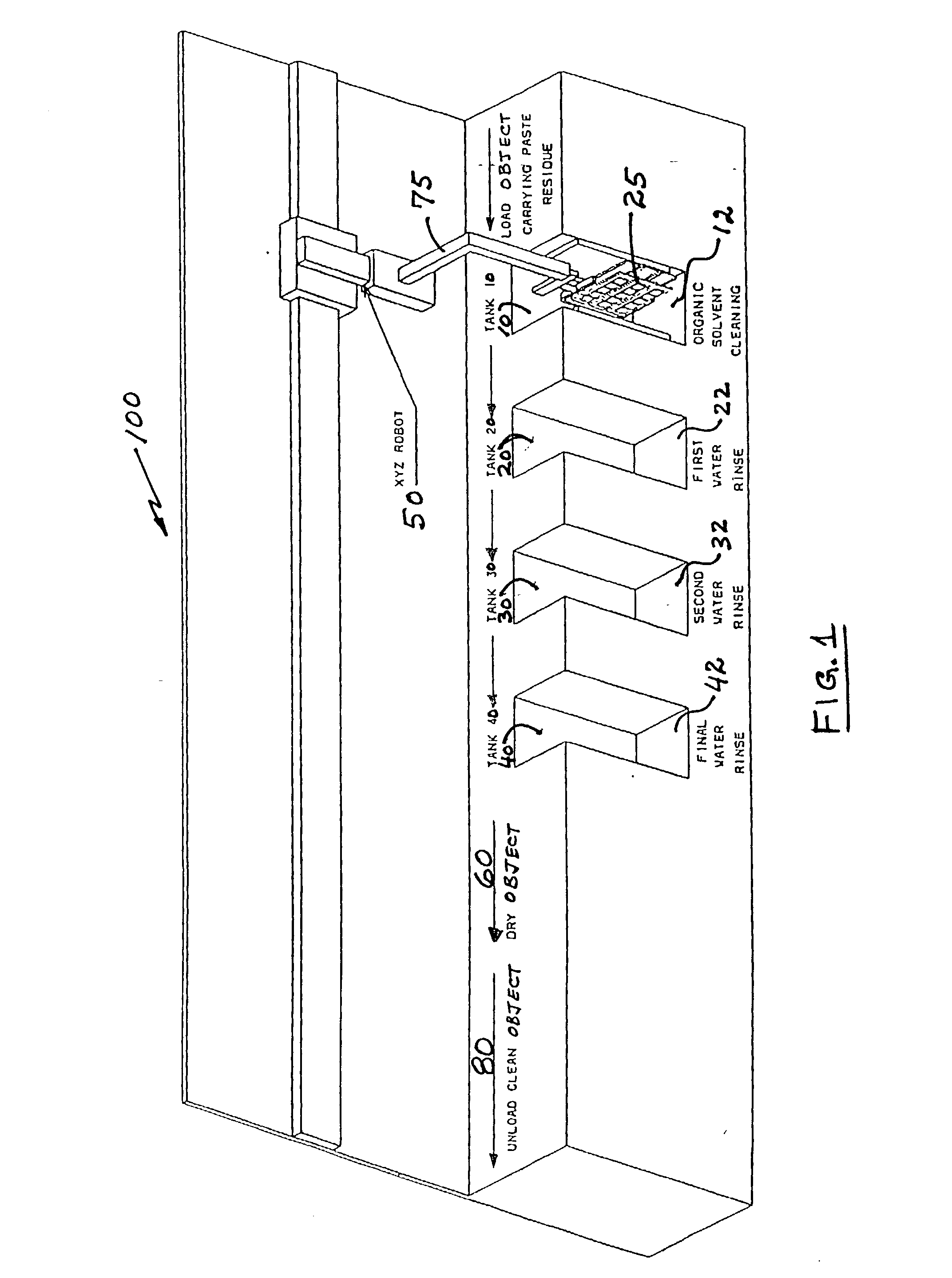 Semi-aqueous solvent cleaning of paste processing residue from substrates