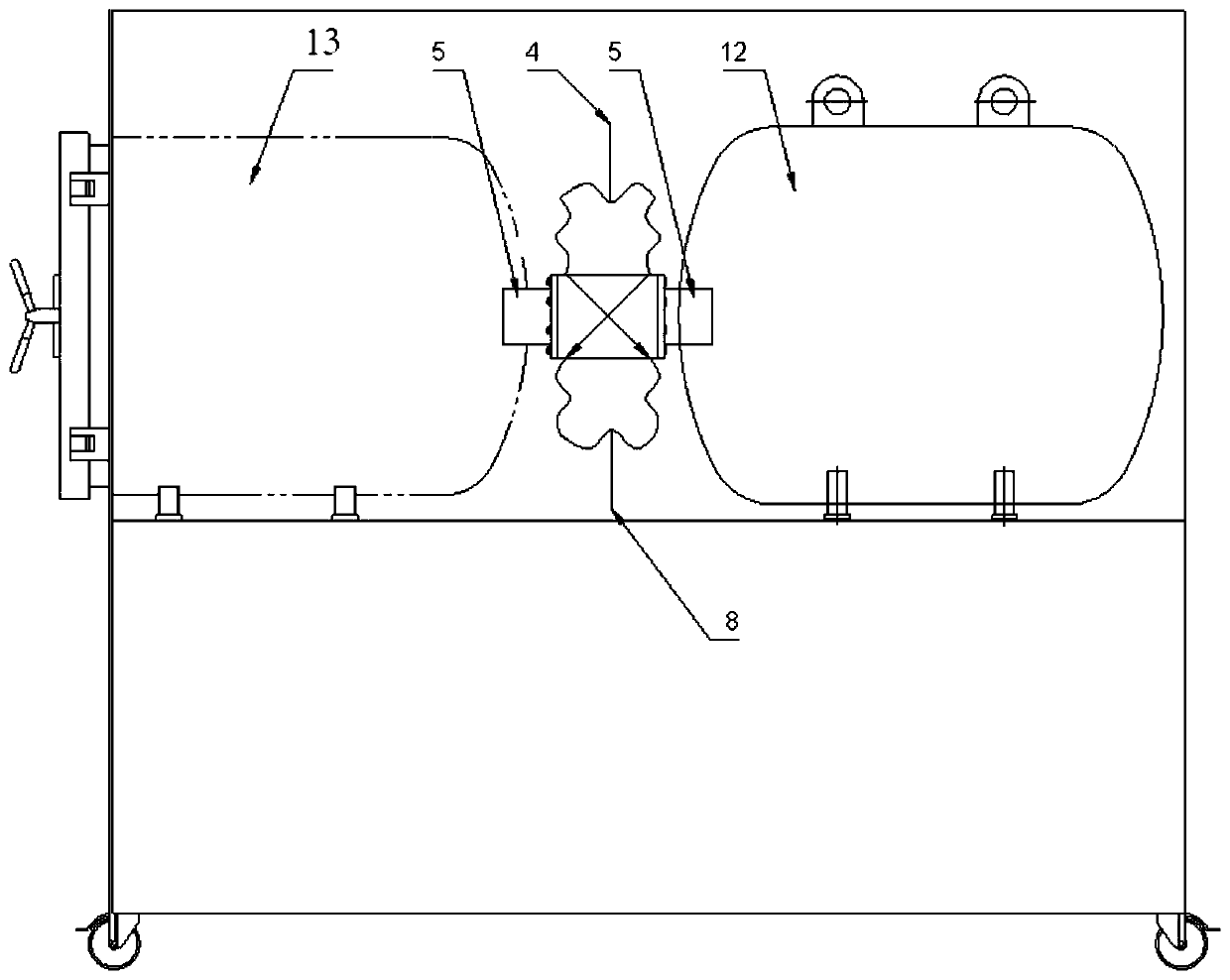 Gas detection device, system and method based on TDLAS technology