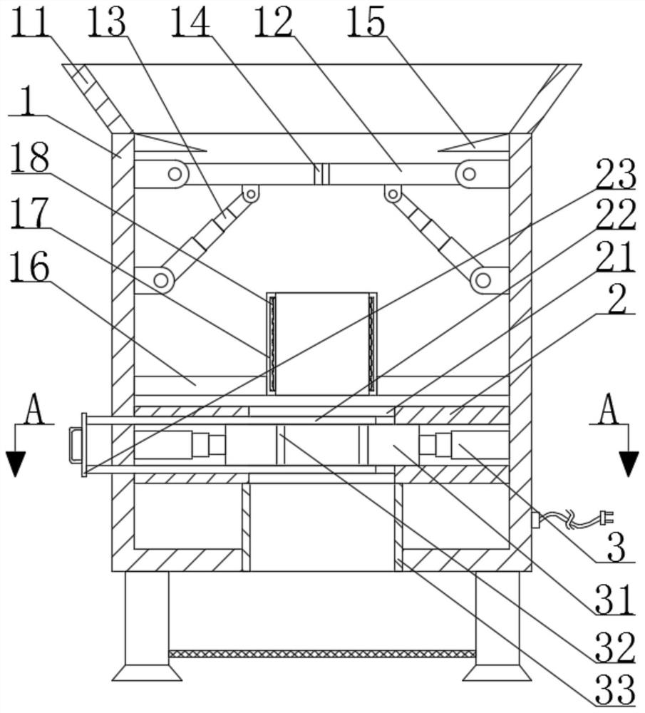 A slag brick-making device for domestic waste incineration power plant