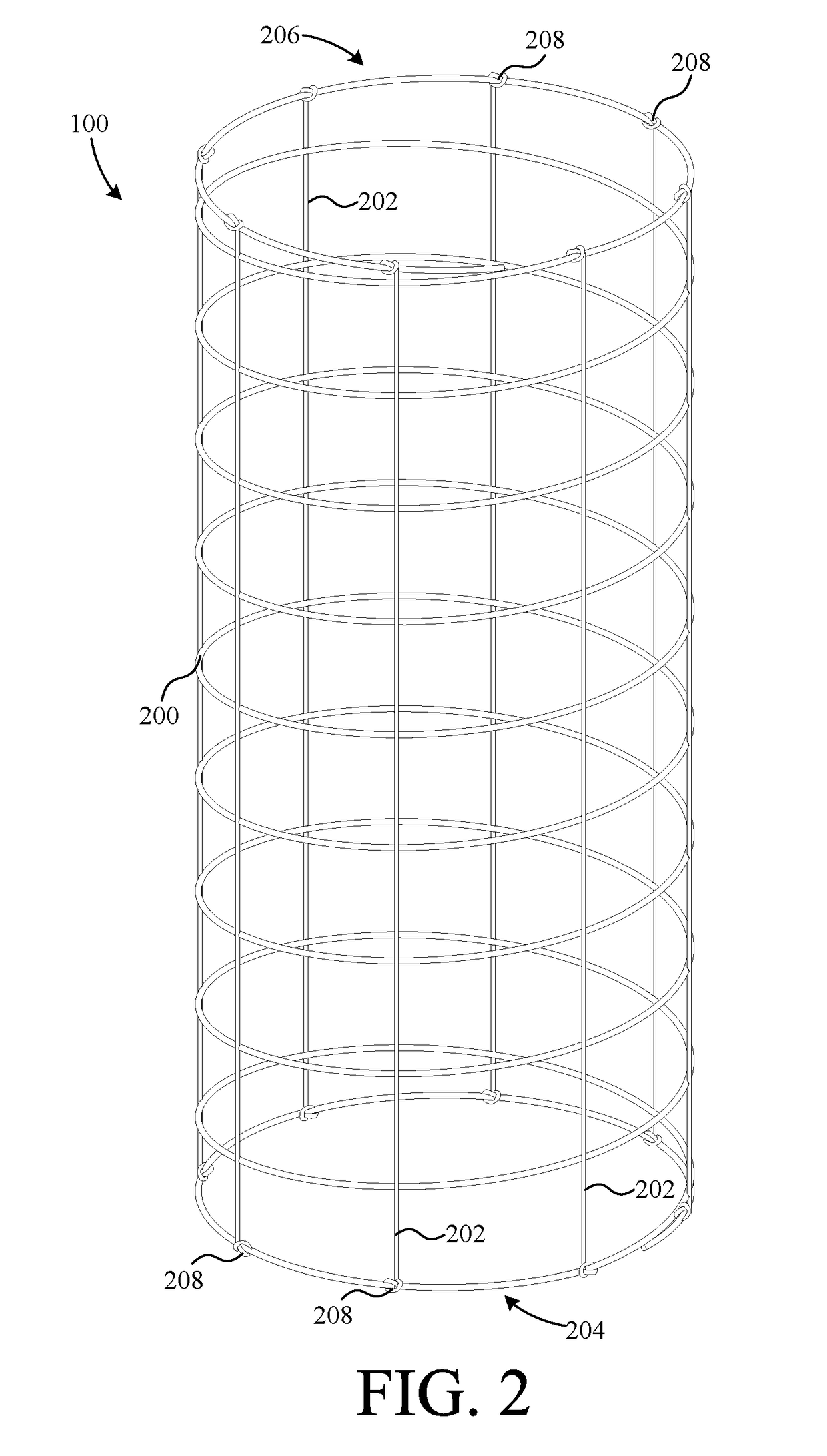 Collapsible plant support