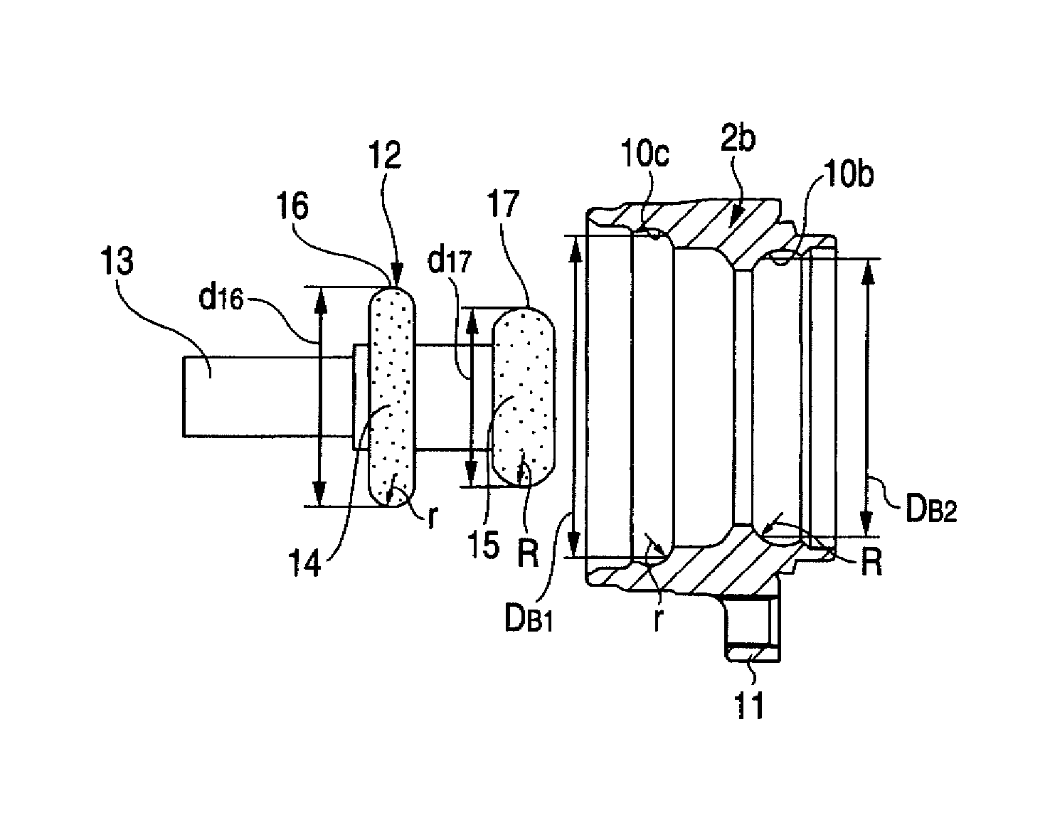Manufacturing method of an outer ring for a bearing unit