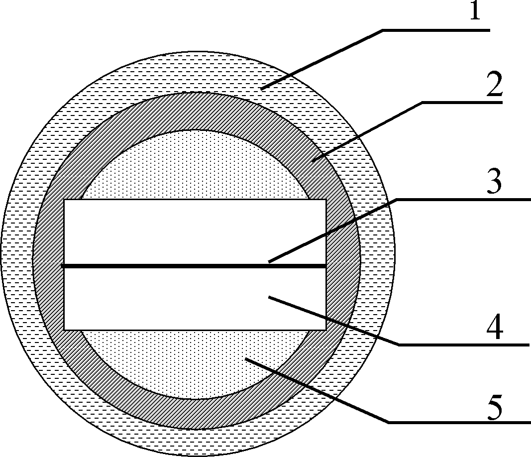 Method for preparing cross section transmission electron microscope sample