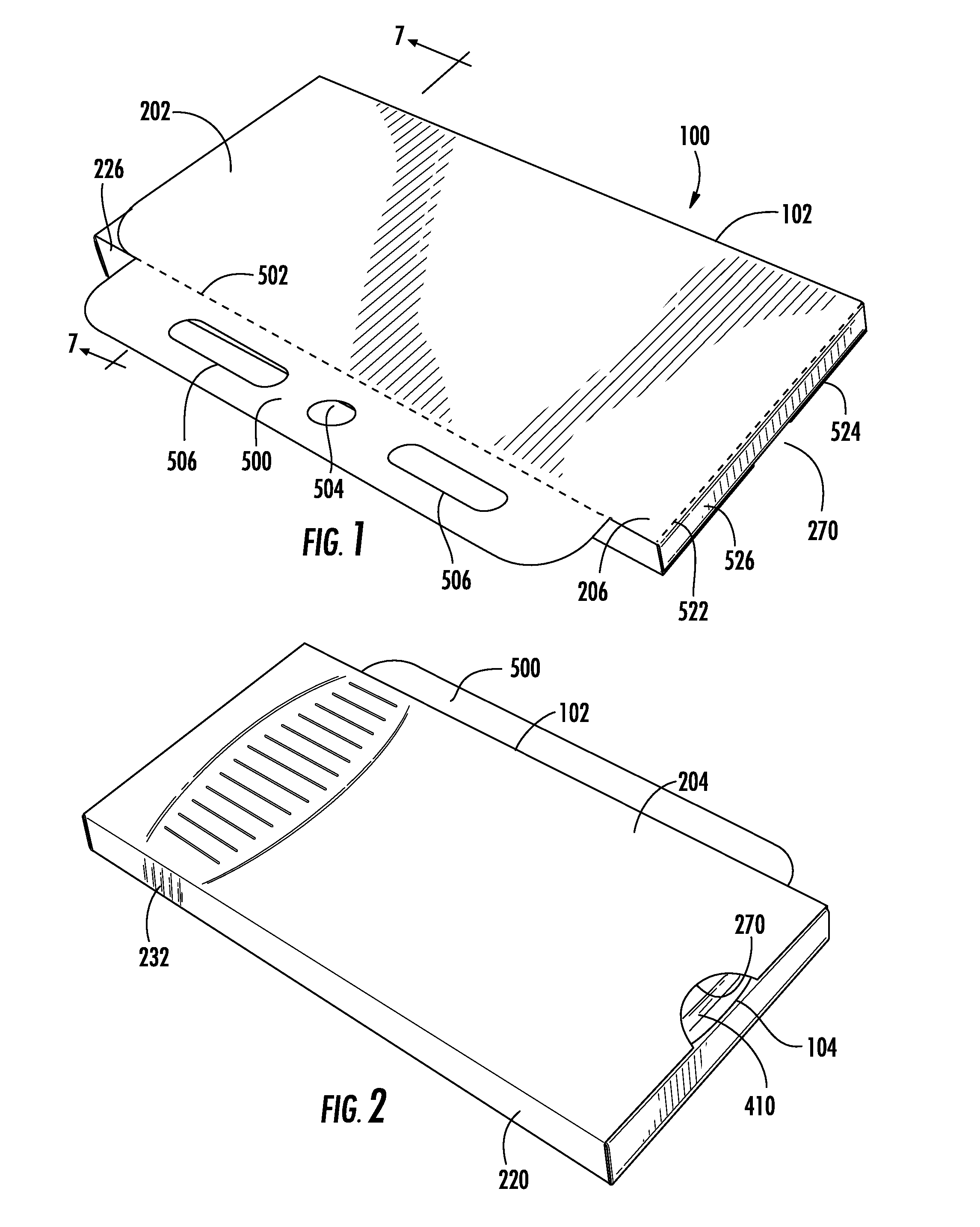Child-Resistant Packaging Container and Blank