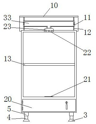 Adjustable XL power distribution box