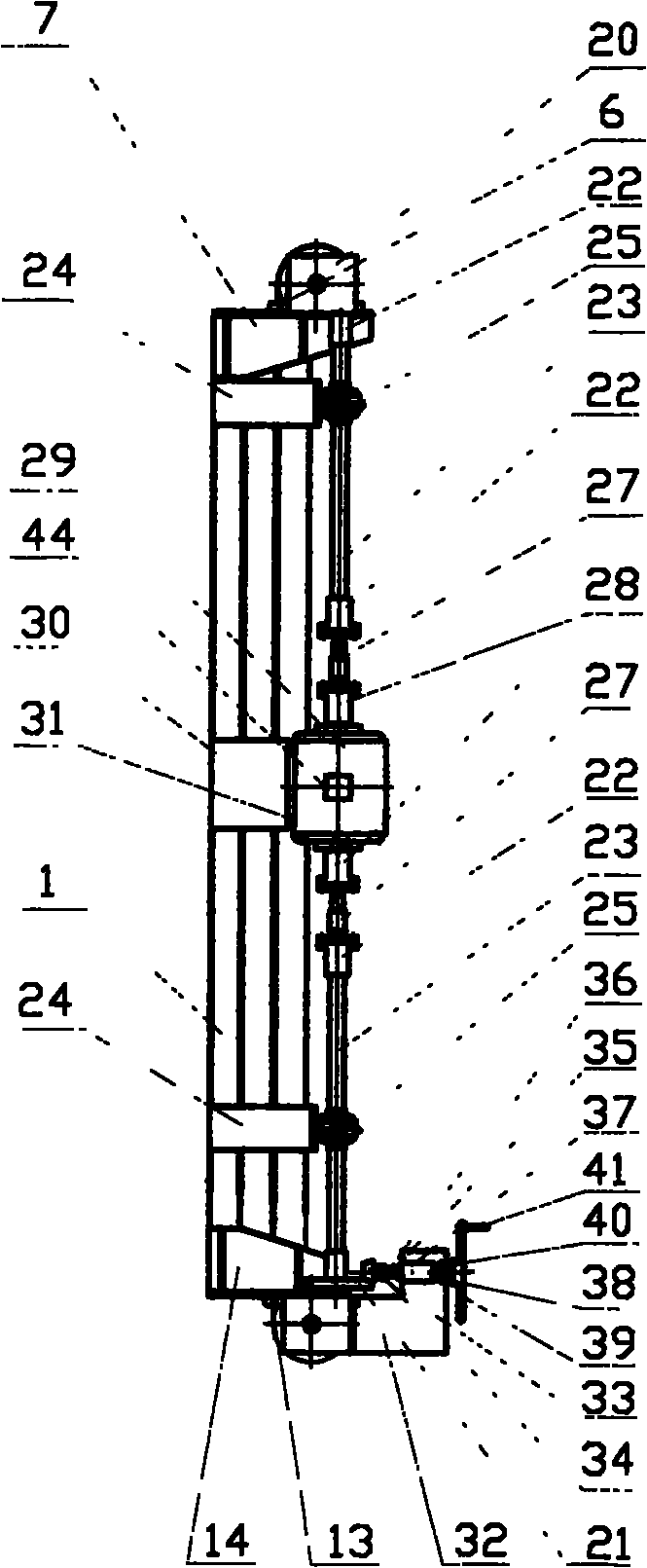 Curtain type regulating air valve