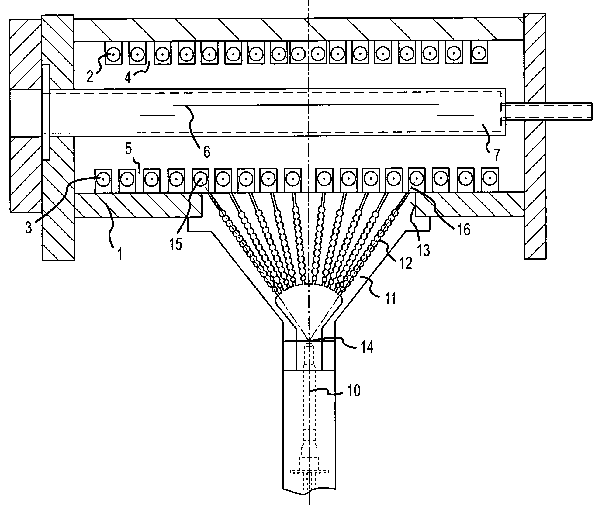 Apparatus and method for measuring the temperature of substrates