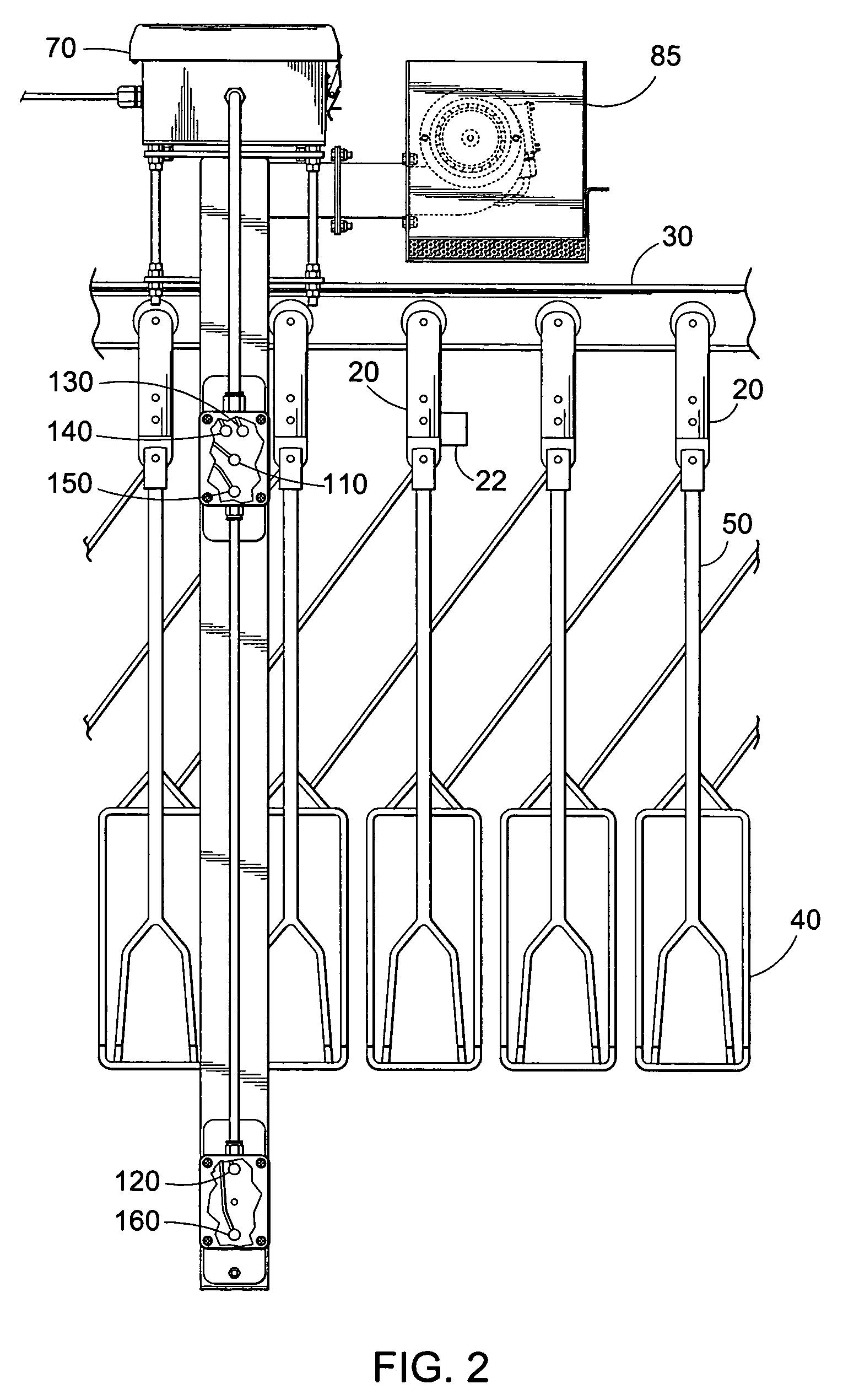 Counting apparatus and method for a poultry processing plant