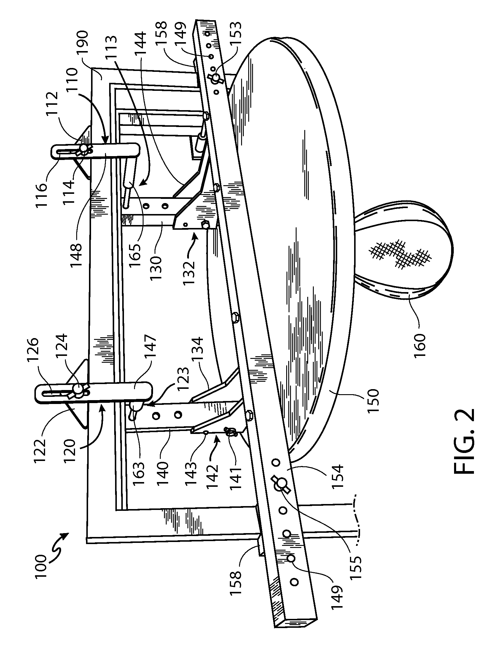 Universal punching bag support apparatus