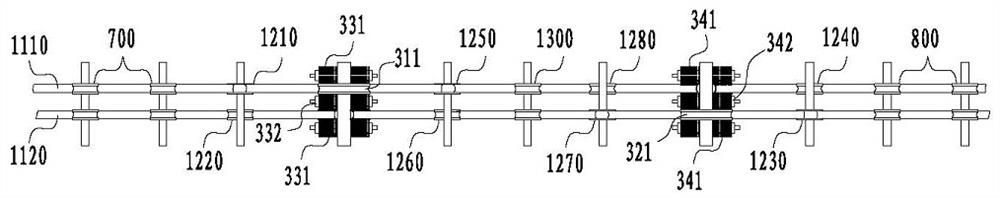 A production method for simultaneously cutting off protective sheaths for multiple wire harnesses