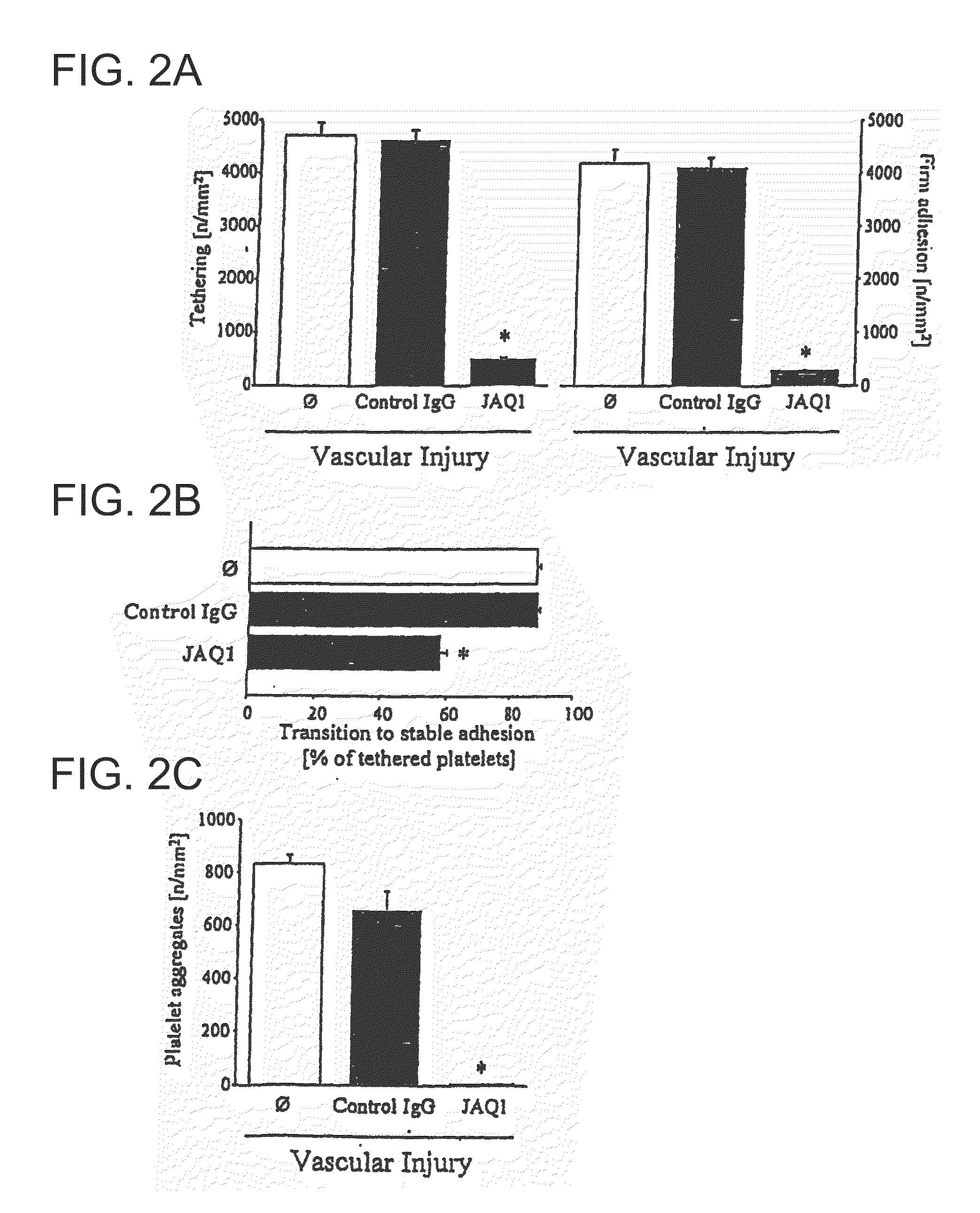 Agents which bind to epitopes of glycoprotein vi
