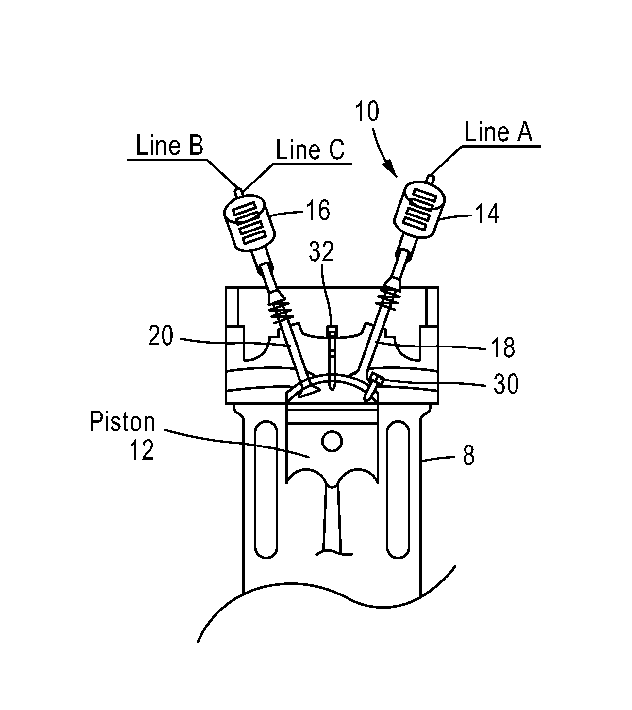 Camless engine operating system