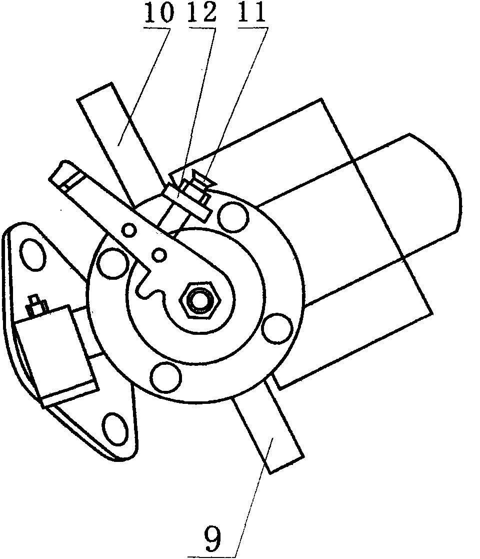 Air supply device for liquefied petroleum gas moped