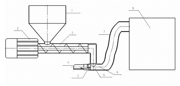 Swelling technology for carrying out fracturing construction on fiber