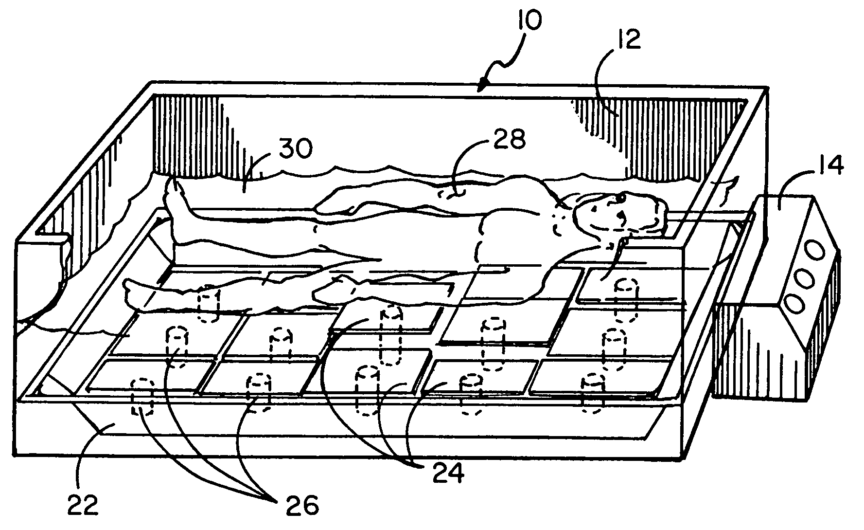Wave exercise device and method of use