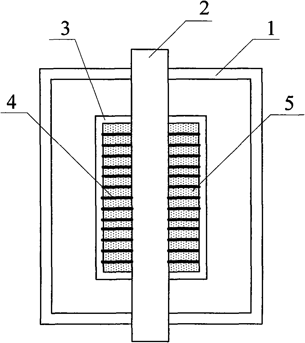 Solar high-temperature phase change thermal storage device