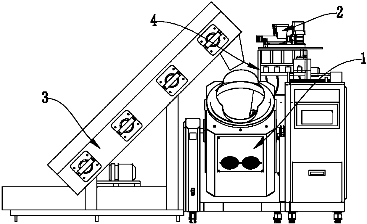 A food cooking device with feeding function