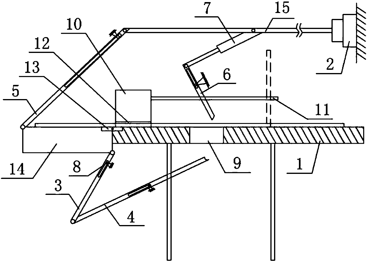 Steel bar bending device