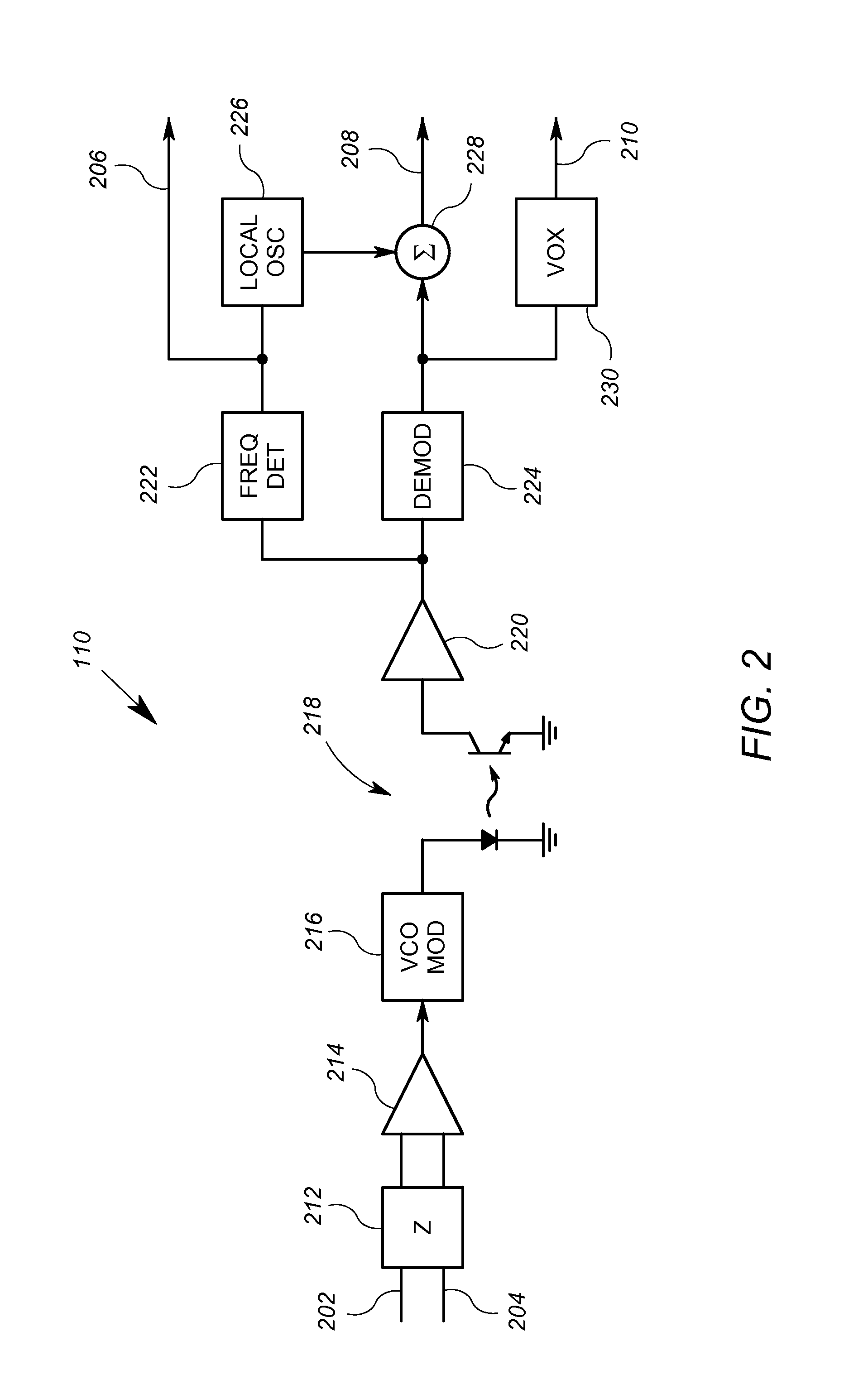 Arrangement and method for communicating audio and DC signals