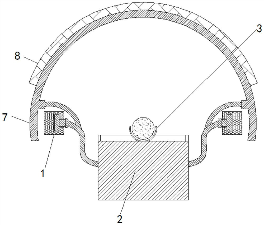 A high-efficiency deicing device for electric equipment