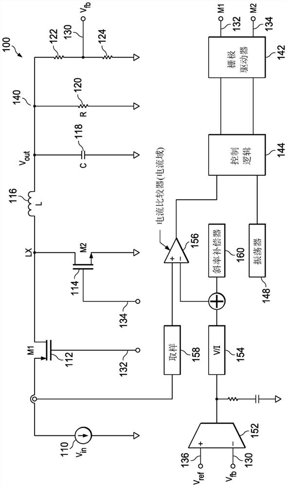 Method and system for buck converter current reuse