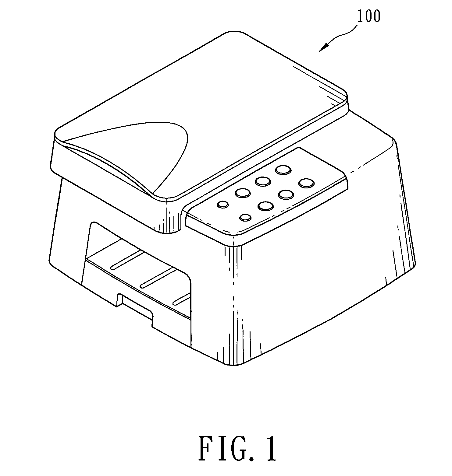 Multi-function peripheral with replaceable ink cartridge and associated systems and methods