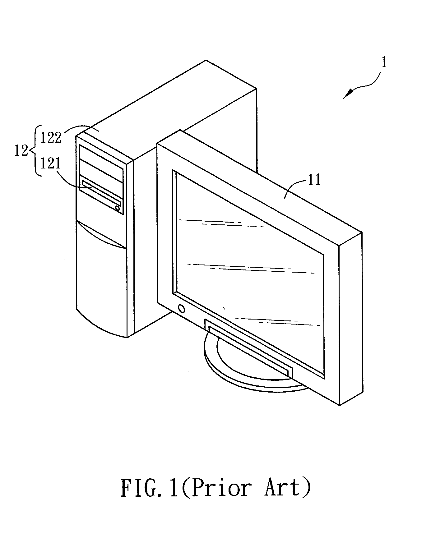 All-in-one desktop computer